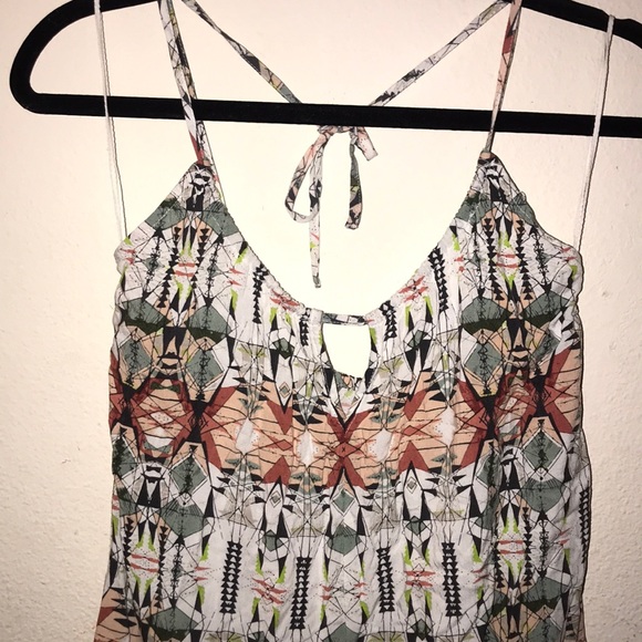 Aeropostale tribal boho strappy romper - Picture 2 of 8